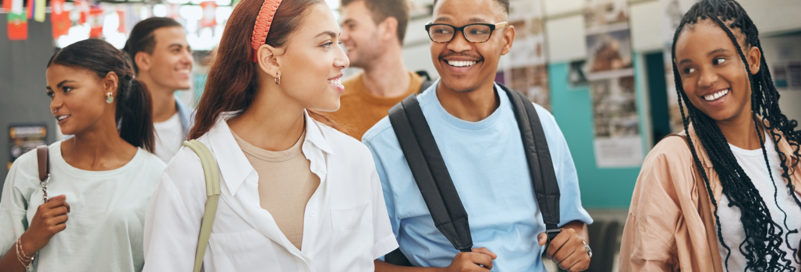 Unge glade mennesker i en uddannelsessituation 